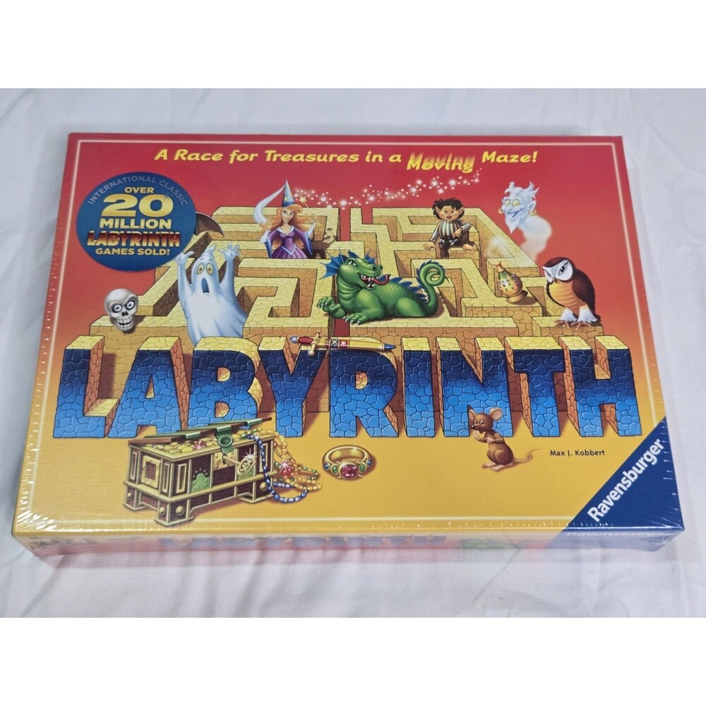 Ravensburger Labyrinth Family Board Game Maze Nostalgic 2007 Factory Sealed NEW